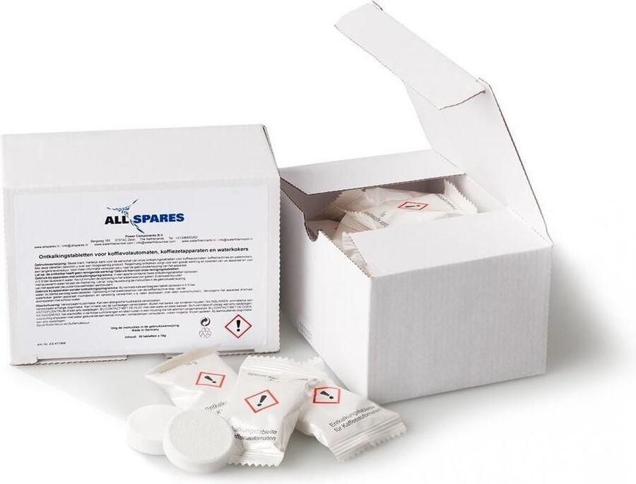 AllSpares Ontkalkingstabletten (30x) Bosch Siemens 310967 TCZ6002 Ontkalkingstabletten van