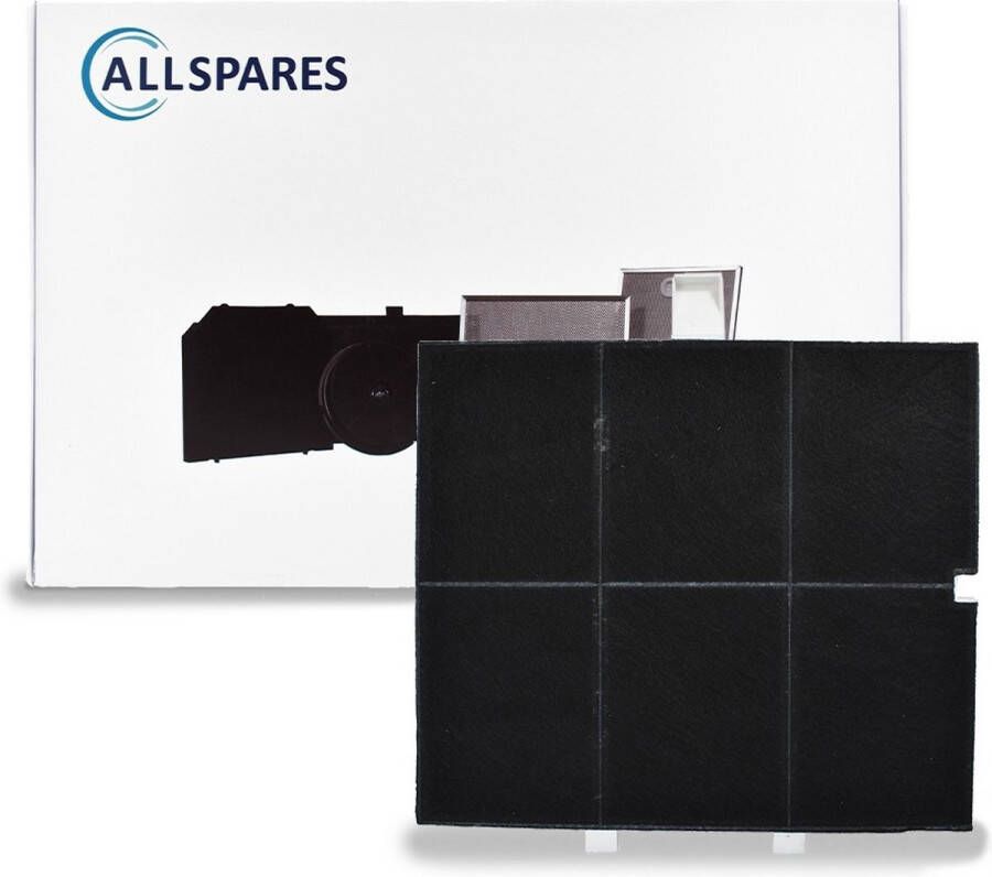 AllSpares Koolstoffilter geschikt voor afzuigkappen geschikt voor o.a. Bosch 00361047 361047 DHZ5205 Siemens LZ52050 en Neff Z5123X5 (259x229x22mm) - Foto 3