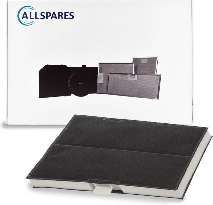 AllSpares Koolstoffilter voor afzuigkappen geschikt voor Bosch 00744073 744073 DHZ5285 Siemens LZ52451 en Neff Z5133X1 (280x223x30mm)