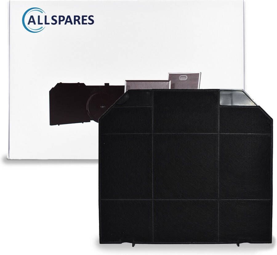 AllSpares Koolstoffilter voor afzuigkappen geschikt voor o.a. AEG-Electrolux Zanussi EFF72 MCFE04 9029800480 9029793636 Faber 112.0157.243 en Smeg KITFC161 (265x236x15mm) - Foto 2