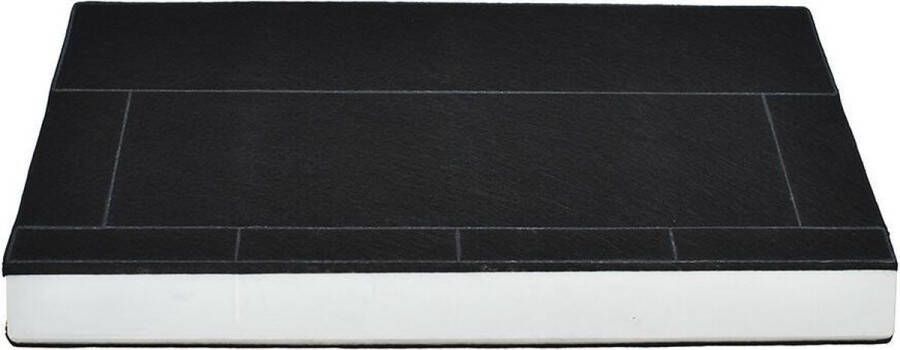 AllSpares Koolstoffilter voor afzuigkappen geschikt voor o.a. Bosch DHZ4506 00434229 434229 Siemens LZ45501 LZ45500 en Neff Z5144X1 Z5144X5 (386x198x28mm)