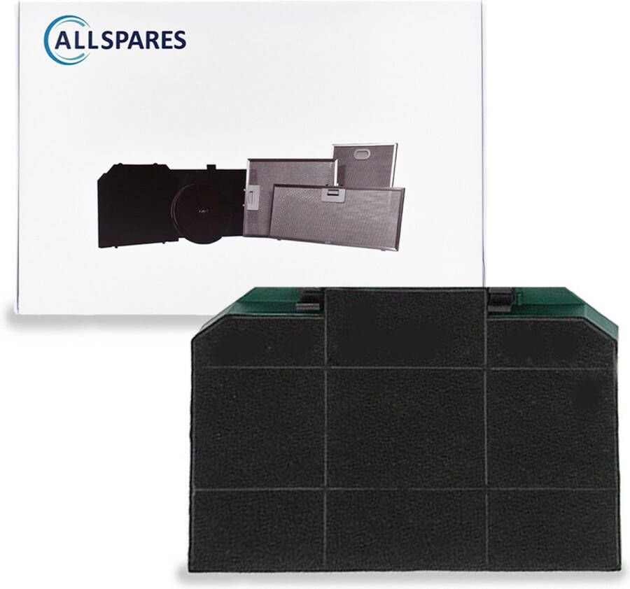 AllSpares Longlife Koolstoffilter voor afzuigkappen geschikt voor Franke 1120174992 112.0174.992 Faber FLL9 112.0185.276 (266x235x15mm)