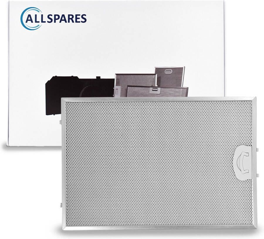 AllSpares Metaalfilter voor afzuigkappen geschikt voor Bosch Siemens Neff 00742967 742967 (388x265x8mm) - Foto 2