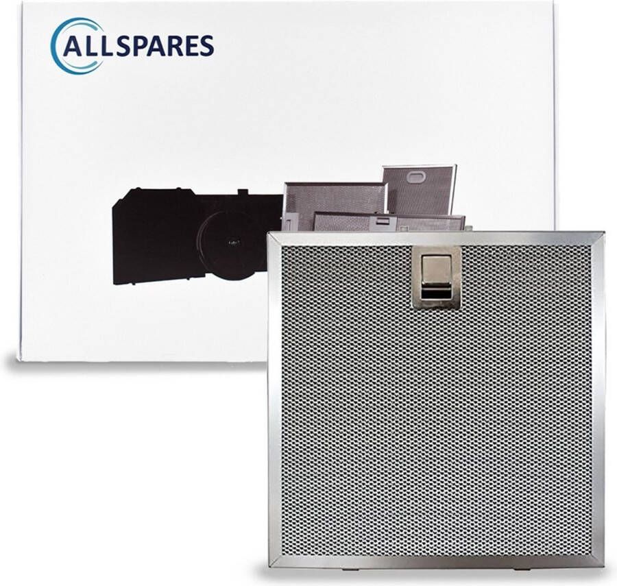 AllSpares Metaalfilter voor afzuigkappen geschikt voor Falmec 101080244 (293x276x8mm)