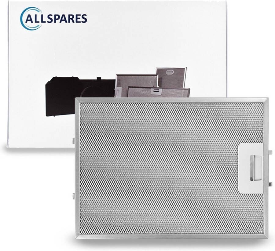 AllSpares Metaalfilter voor afzuigkappen geschikt voor Novy 606-8030 (315x230mm)