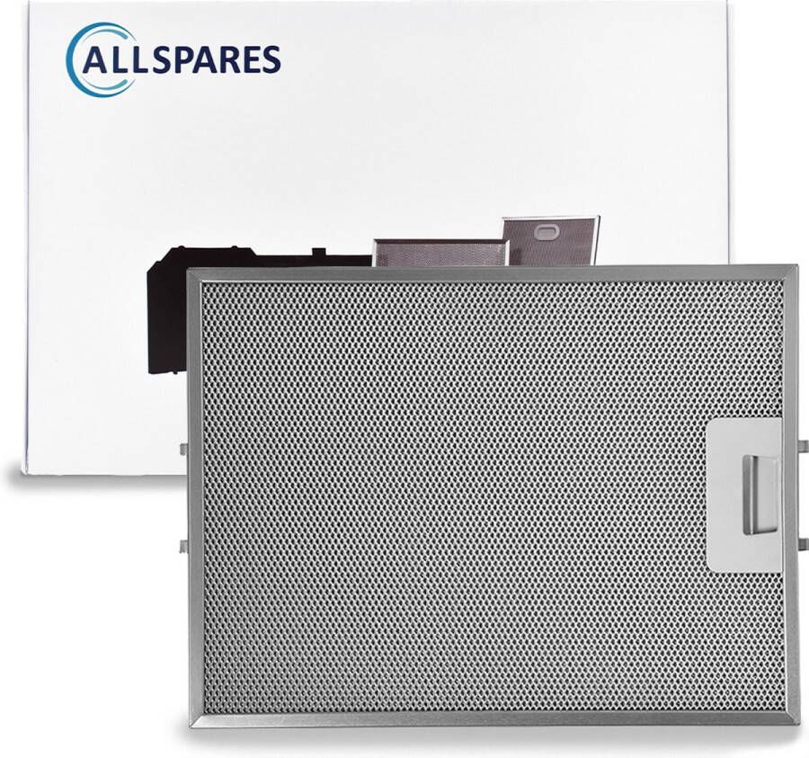 AllSpares Metaalfilter voor afzuigkappen geschikt voor Pelgrim 88019356 46219 (327x247mm)