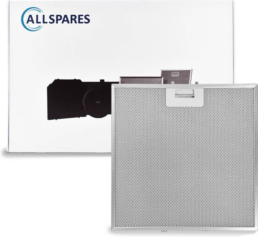 AllSpares Metaalfilter voor afzuigkappen geschikt voor Whirlpool en I.KE.A. 481248058144 (320x320x10mm)