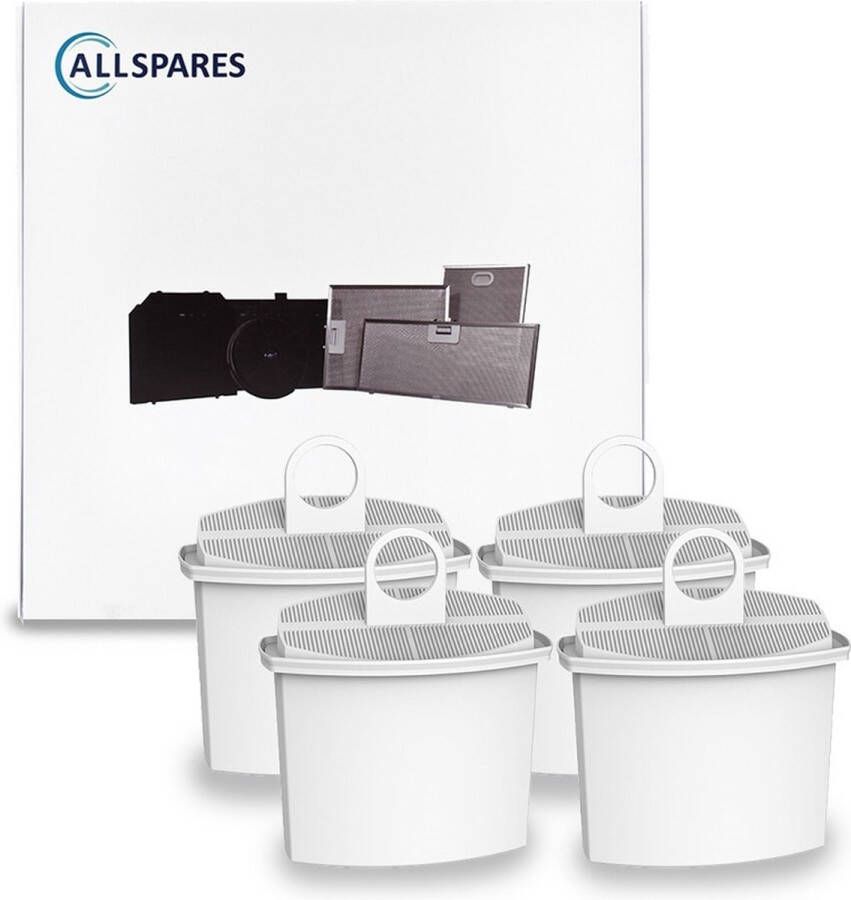 AllSpares Waterfilter (4 St.) geschikt voor Braun koffiemachines Vervangingsfilter voor PureAqua BRSC 006 KWF2 - Foto 2