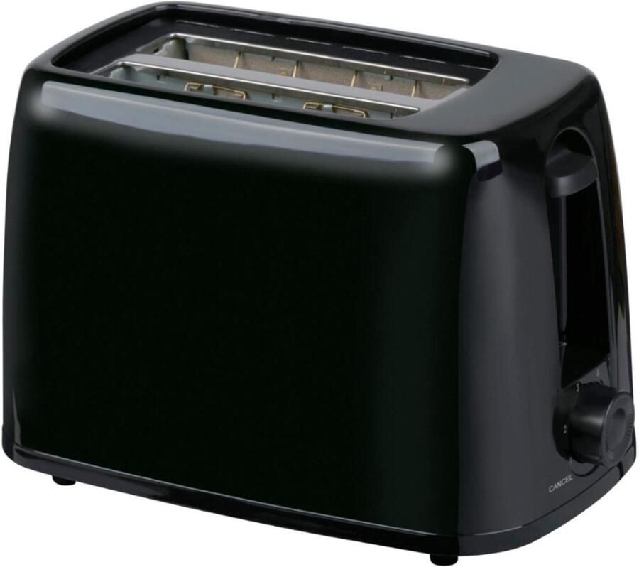 Alpina Broodrooster 650W Toaster met 6 Bruiningsniveaus Annuleerfunctie