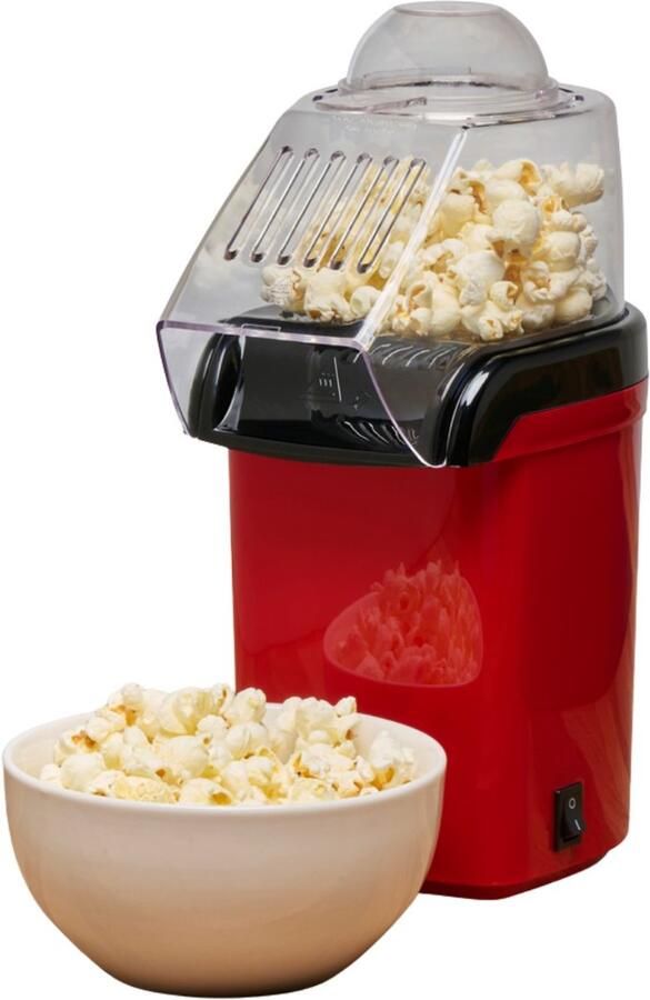 Alpina Popcorn Machine 1200W Popcornmachine zonder Olie Popcornmaker met Maatlepel Klaar in 3 Minuten - Foto 2