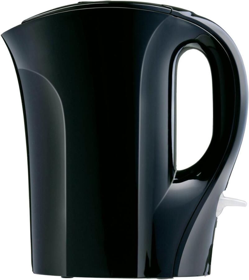 Alpina Waterkoker 1 Liter – Elektrische Waterkoker 800-1000W – Automatische Uitschakeling – Droogkookbeveiliging – Zwart – Compact Model