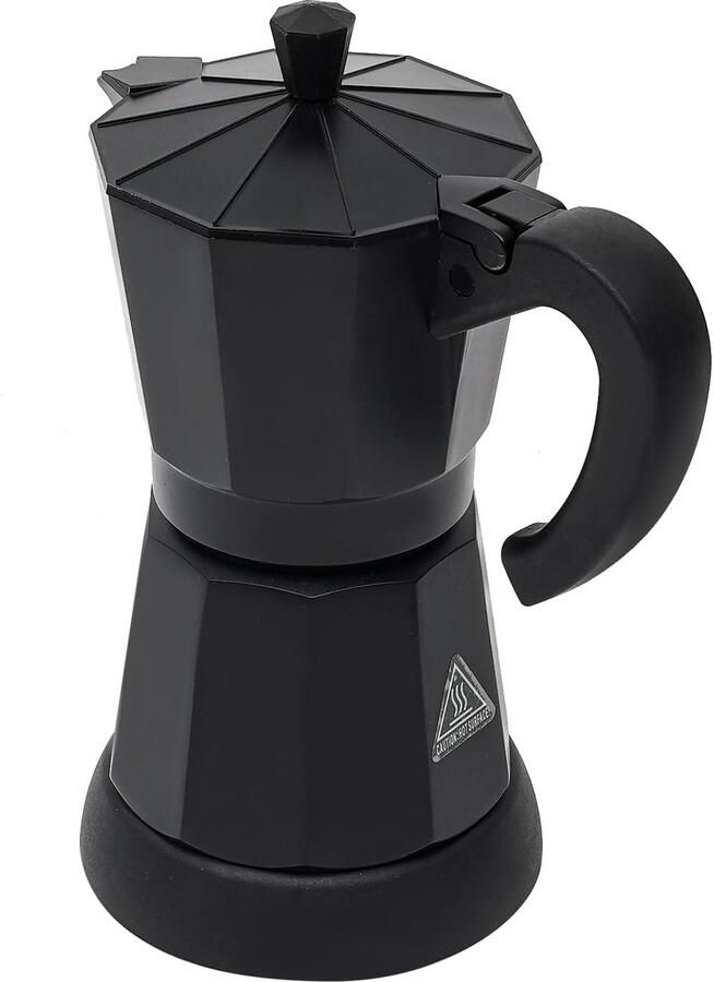 Aluminium Elektrisch Koffiezetapparaat voor Espresso tot 6 Kopjes