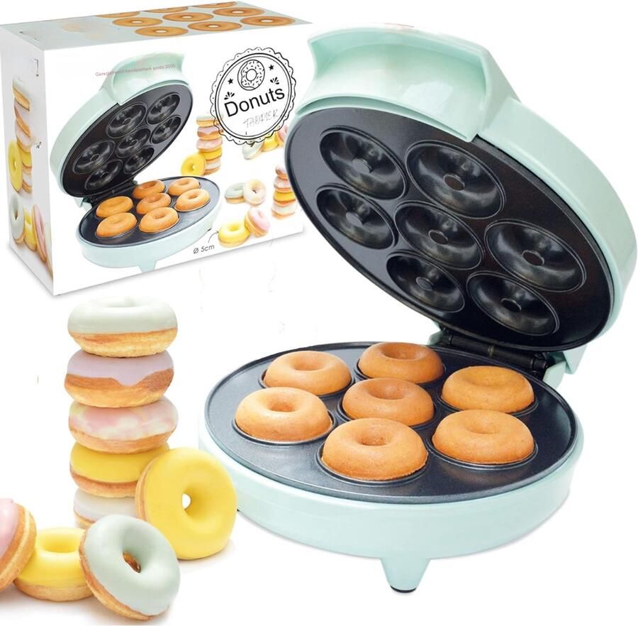 AMA Donutmaker Donut Machine Donut Maker 26x11x20cm Groen