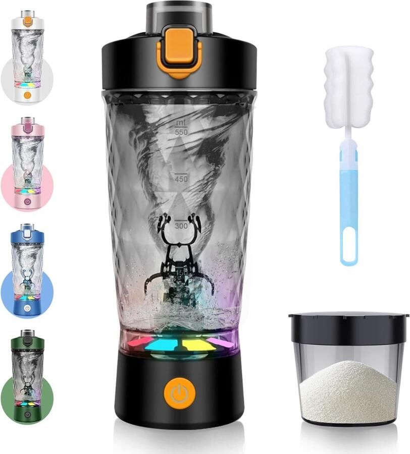 AMA Milkshake Machine Shakemachine Milk Shake Machine 25x10x10cm Zwart