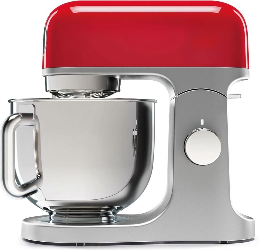 Aurixi Mixer met Mengkom Keukenmachine Kneedmachine- Rood- 39cm x 24cm x 36cm