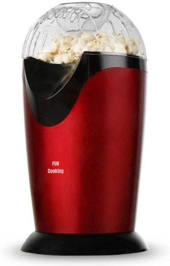 AMA Popcorn Machine Popcorn maker Popcornmais Machine Rood 19x17x30cm