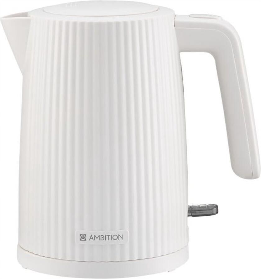 Ambition Curly Elektrische Waterkoker 1 7L -2200W Wit