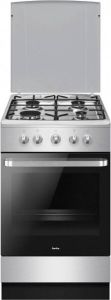 Amica ACG121S Gasfornuis Katalyse Elektrische grill 50 cm