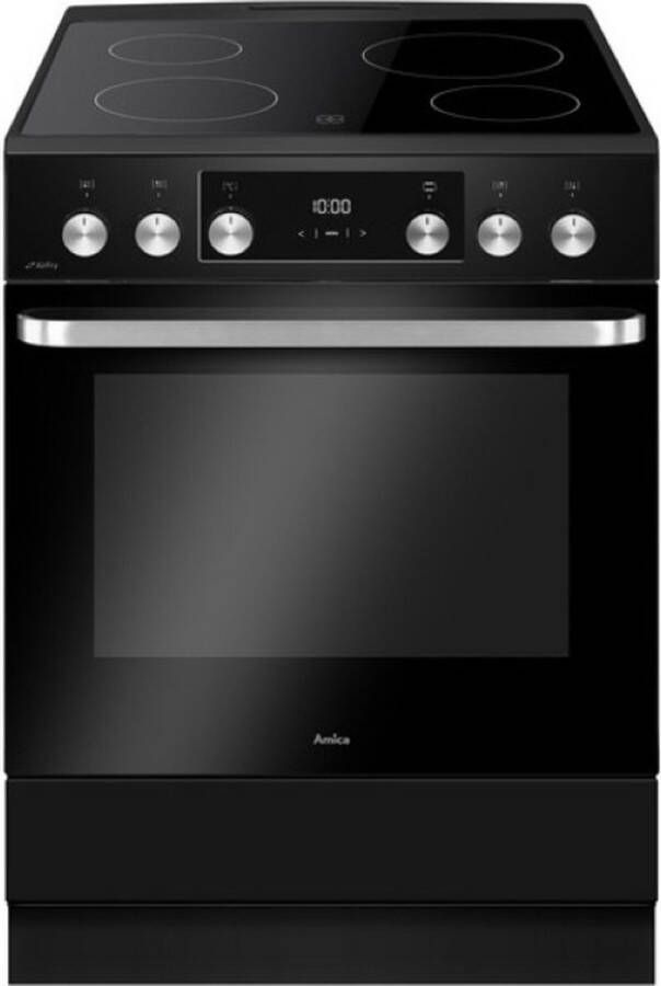 Amica ACV7005RN Vitrokeramisch fornuis Airfry Katalyse Matzwart