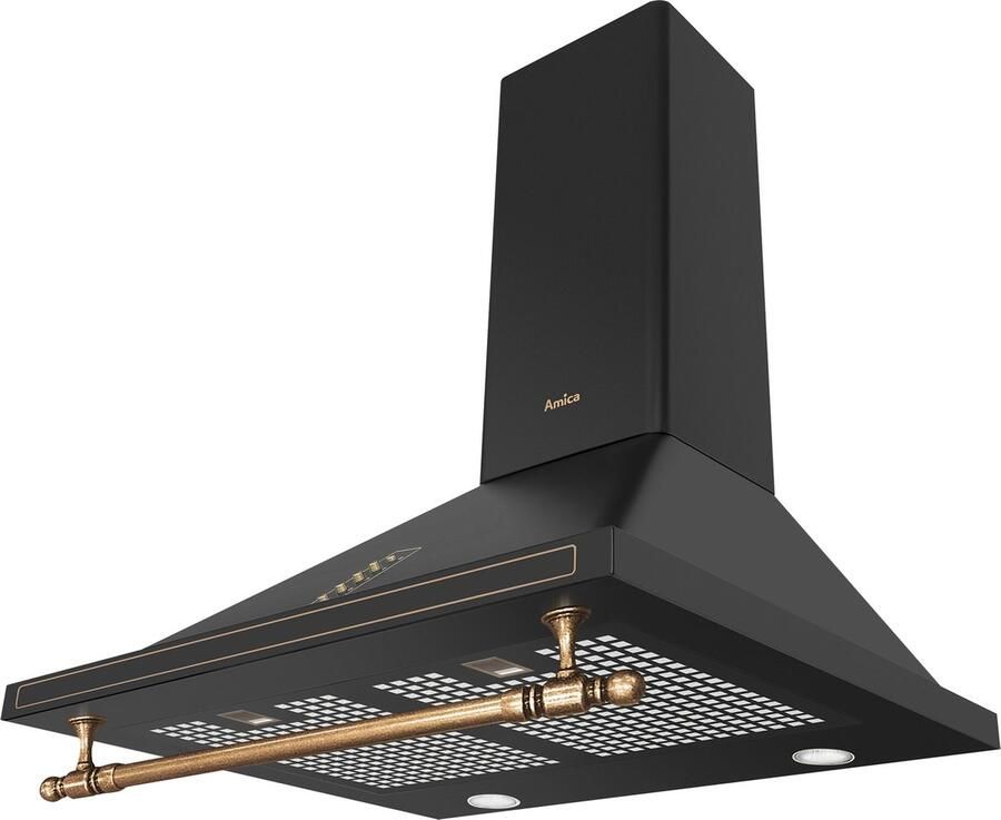 Amica SKR 62 AB afzuigkap Inbouw Antraciet 635 m³ uur B