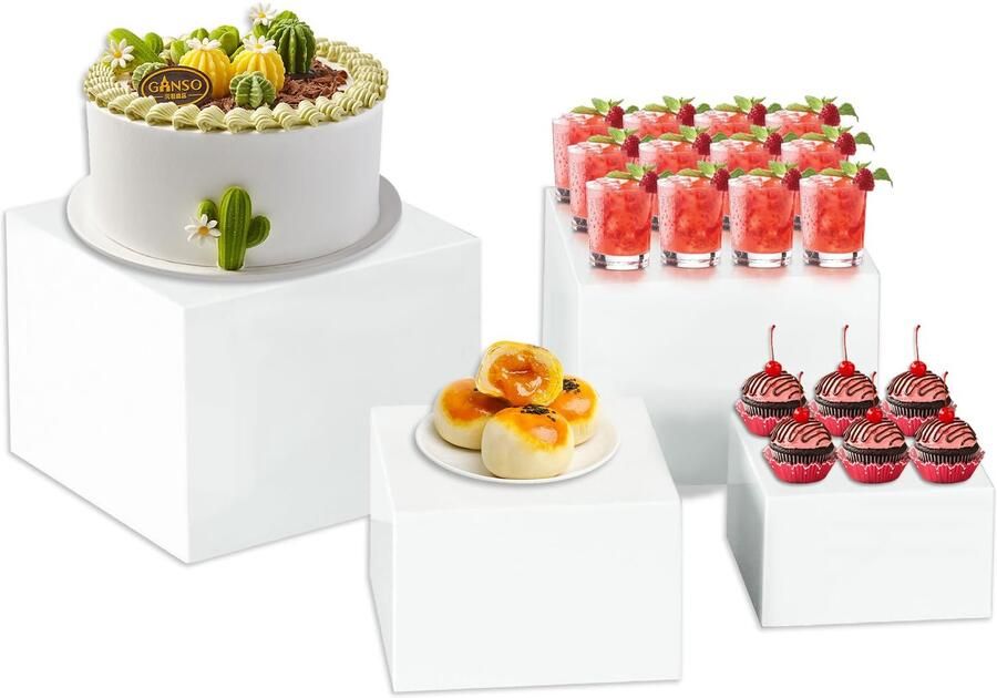 Aperitif Buffet Stand 4-delige Set voor Catering