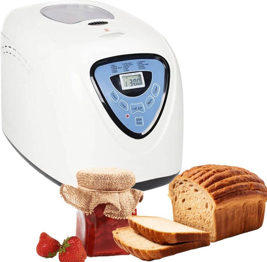 ApexArte Broodsnijmachine Elektrisch Broodmes Broodsnijder Wit