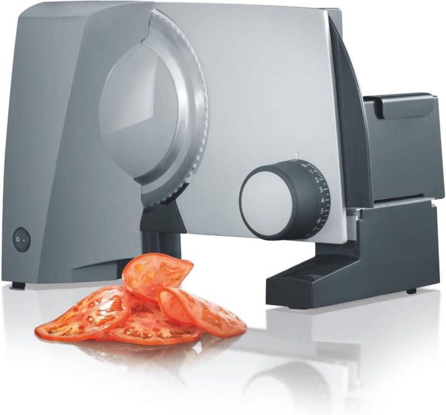 ApexArte Broodsnijmachine Elektrisch Broodmes Broodsnijder Zilver