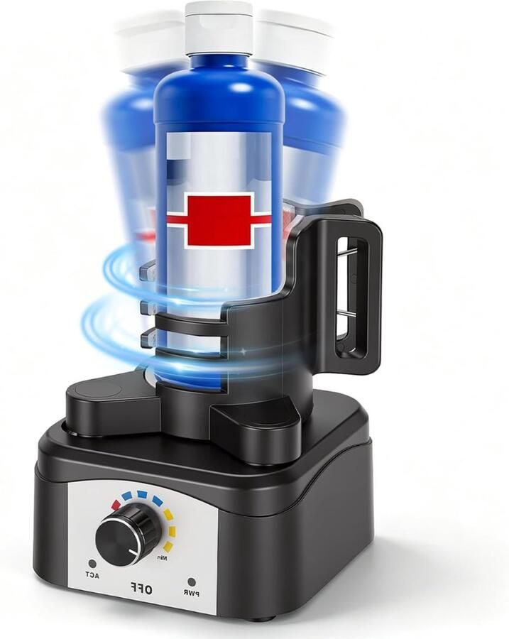 ApexArte Draadloze Inkt Mixer Kleur Mixer Shaker Tattoo Inkt Mengen Zwart