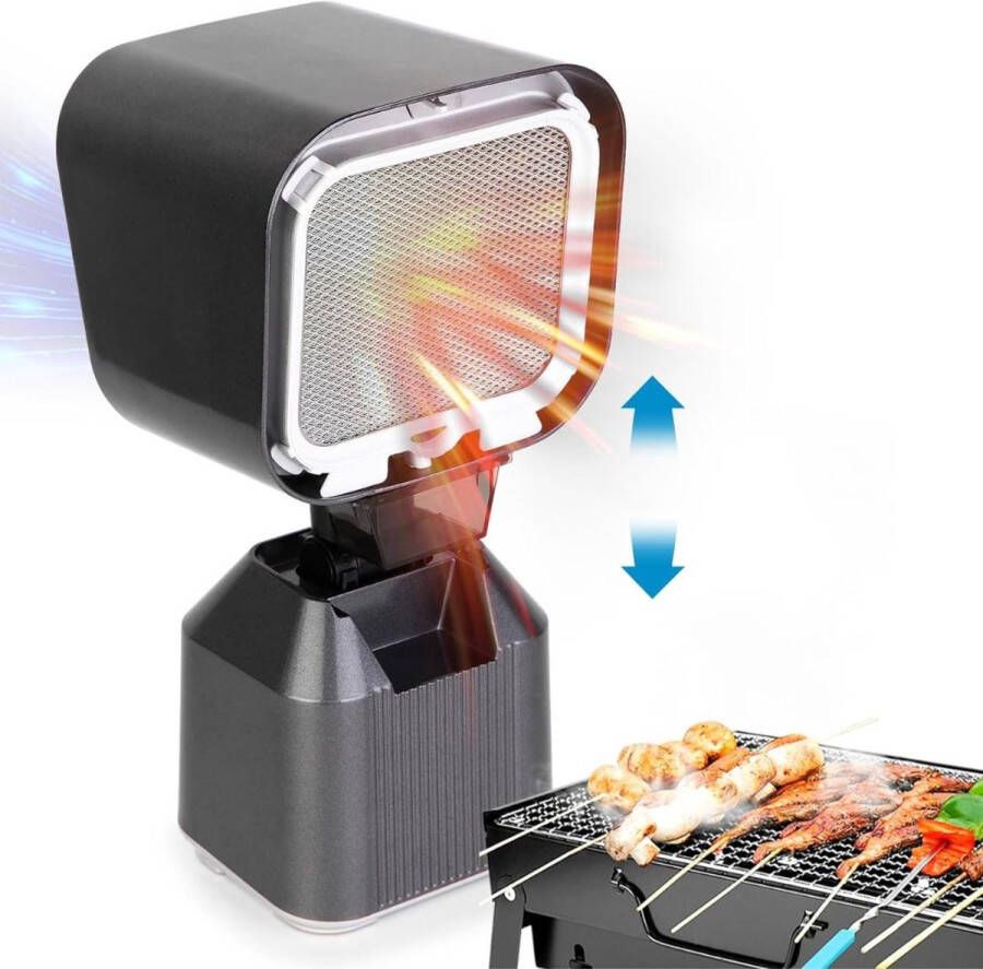 ApexArte Draagbare Afzuigkap Keuken Mini Luchtreiniger Extra Sterke Zuigkracht