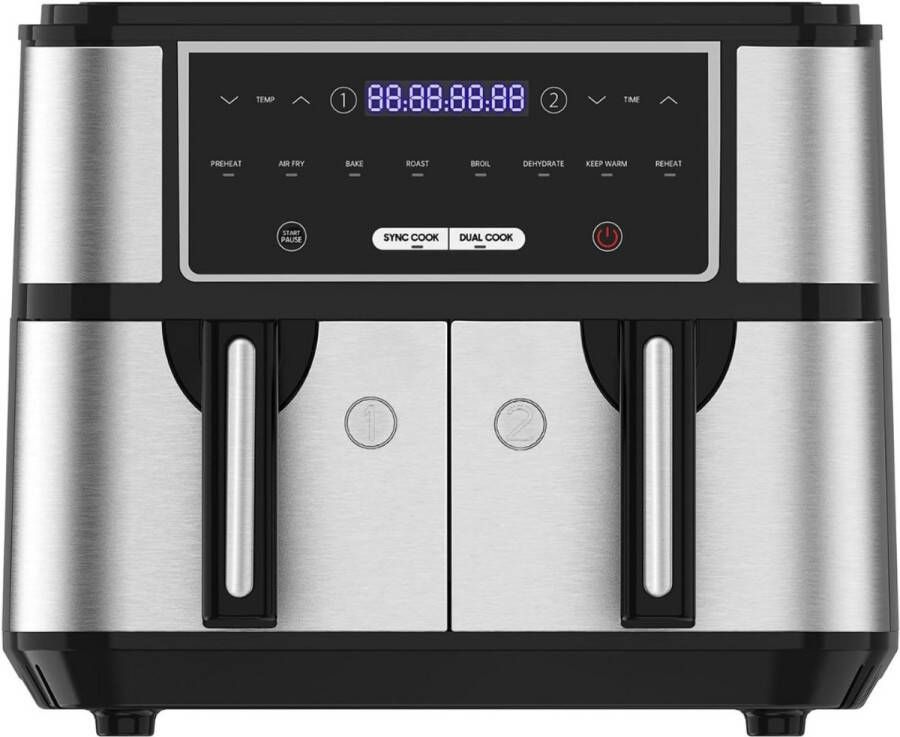ApexArte Dubbele Airfryer