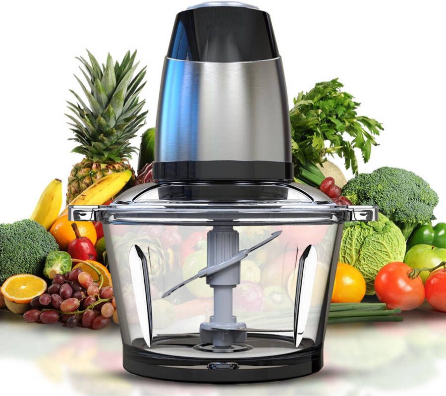 ApexArte Elektrische Groentesnijder Multifunctioneel Vleesmolen Gehaktmolen Uiensnijder