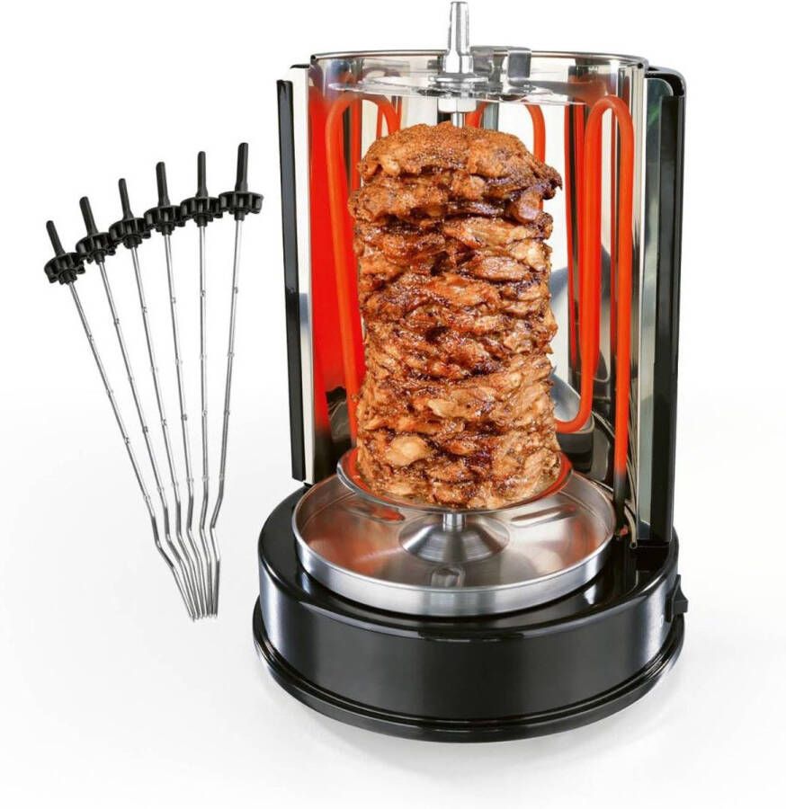 ApexArte Kebab Grill Multigrill Shoarmagrill Verticale Multi Grill Gyrosgrill