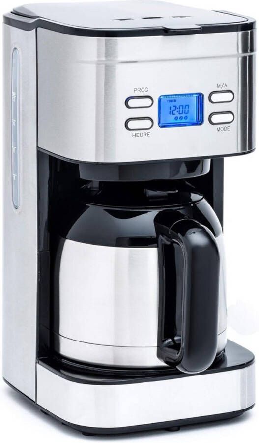 ApexArte Koffiezetapparaat met Thermoskan Koffiemachines Wit