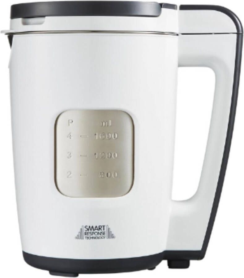 ApexArte Soepmaker Blender Sojamelk Maker Wit en Grijs