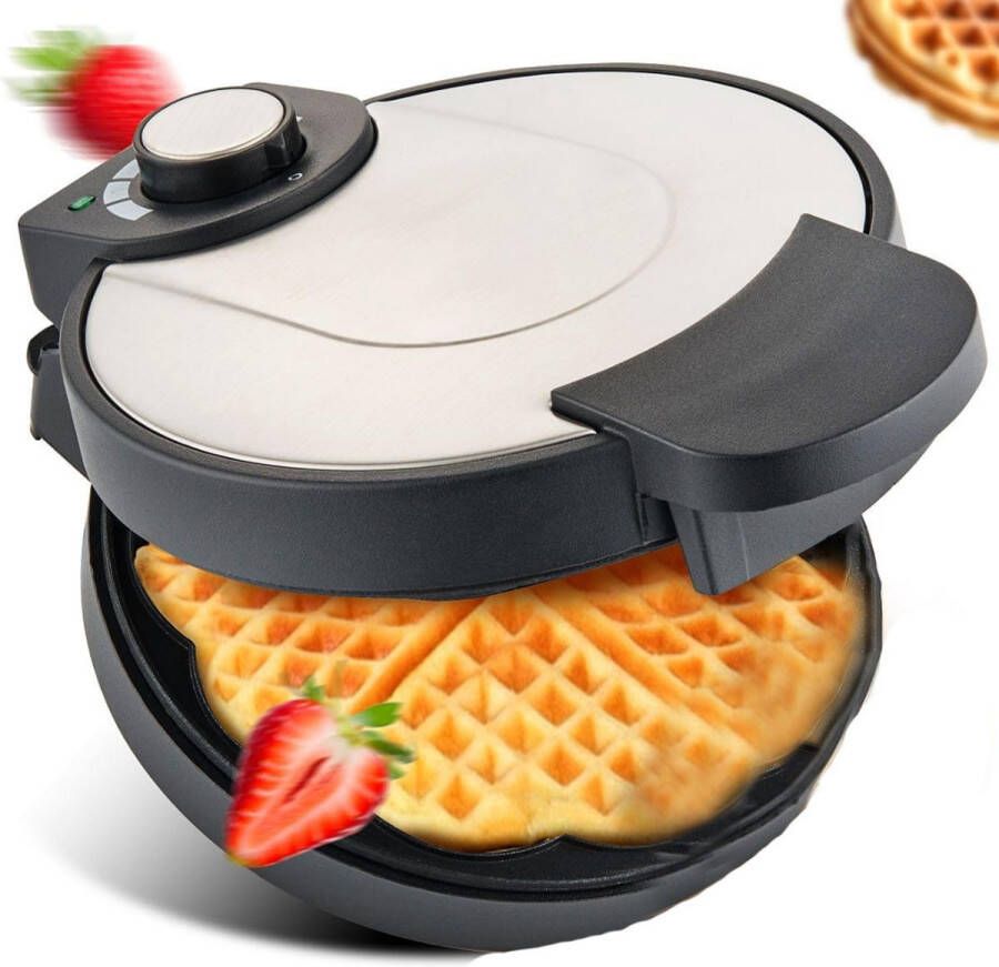 ApexArte Wafelijzer met Verwisselbare Platen Contact Grill Tosti Apparaat