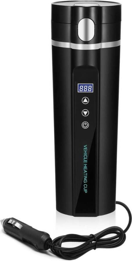 ApexArte Waterkoker 12v voor Auto Heetwaterdispenser Klein Zwart