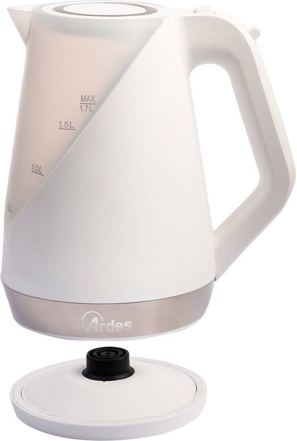 Ardes AR1K46 Elektrische Waterkoker 1.7 L 2200W Wit
