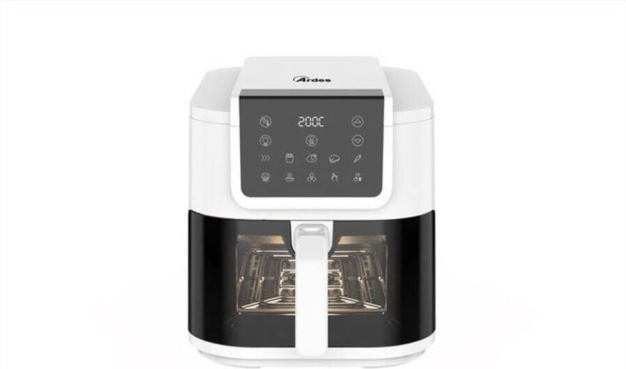 Ardes ARFRYA08LVW Friggitrice ad Aria Capacità 8 Litri 1700 Watt con Timer colore Bianco FRIGGISANA INFINITY WIN W