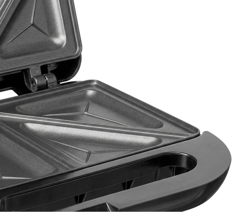 Argon Tosti-ijzer Zwart Voor 2 Tosti's 750 W - Foto 2