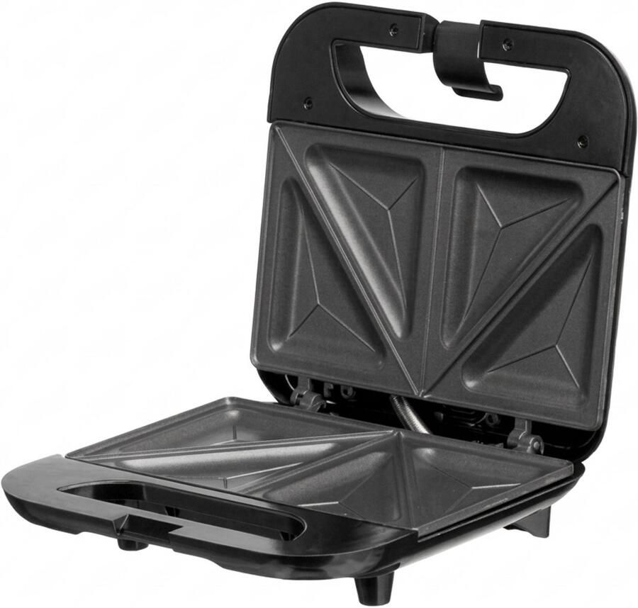 Argon Tosti-ijzer Zwart Voor 2 Tosti's 750 W