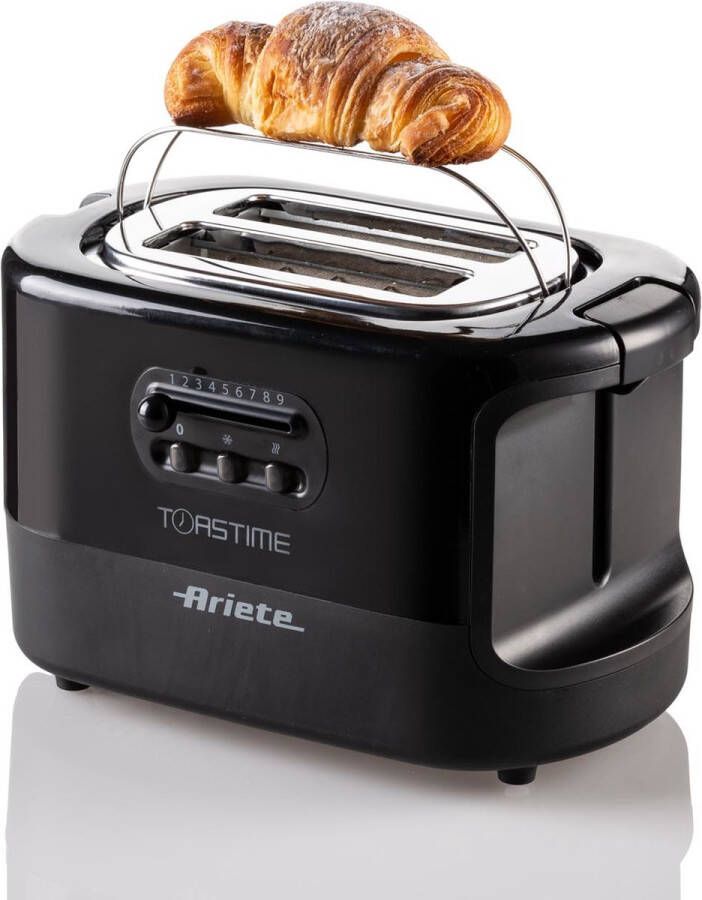 Ariete 0159 Broodrooster 2 Sneden met Clips Zwart Vermogen 700 W - Foto 2