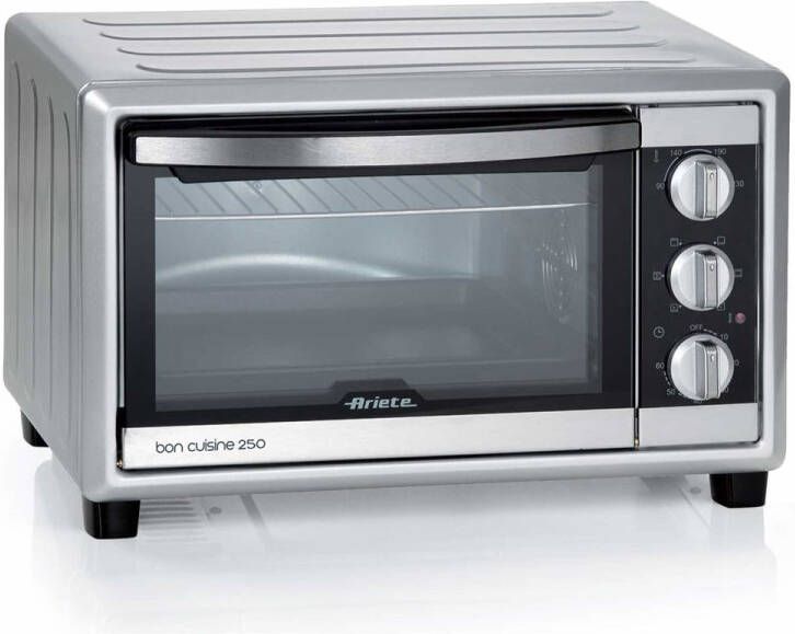 Ariete 0984 00 Bon Cuisine 250 Vrijstaande Heteluchtoven 25 liter inhoud instelbaar tot 230°C 60 min timer
