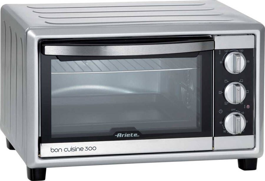 Ariete 0985 00 Bon Cuisine 300 Vrijstaande Heteluchtoven 30 liter inhoud instelbaar tot 230°C 60 min timer
