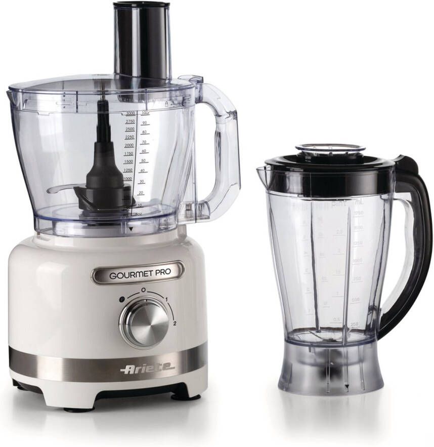 Ariete 1782 01 Moderna food processor keukenmachine hakmolen blender wit