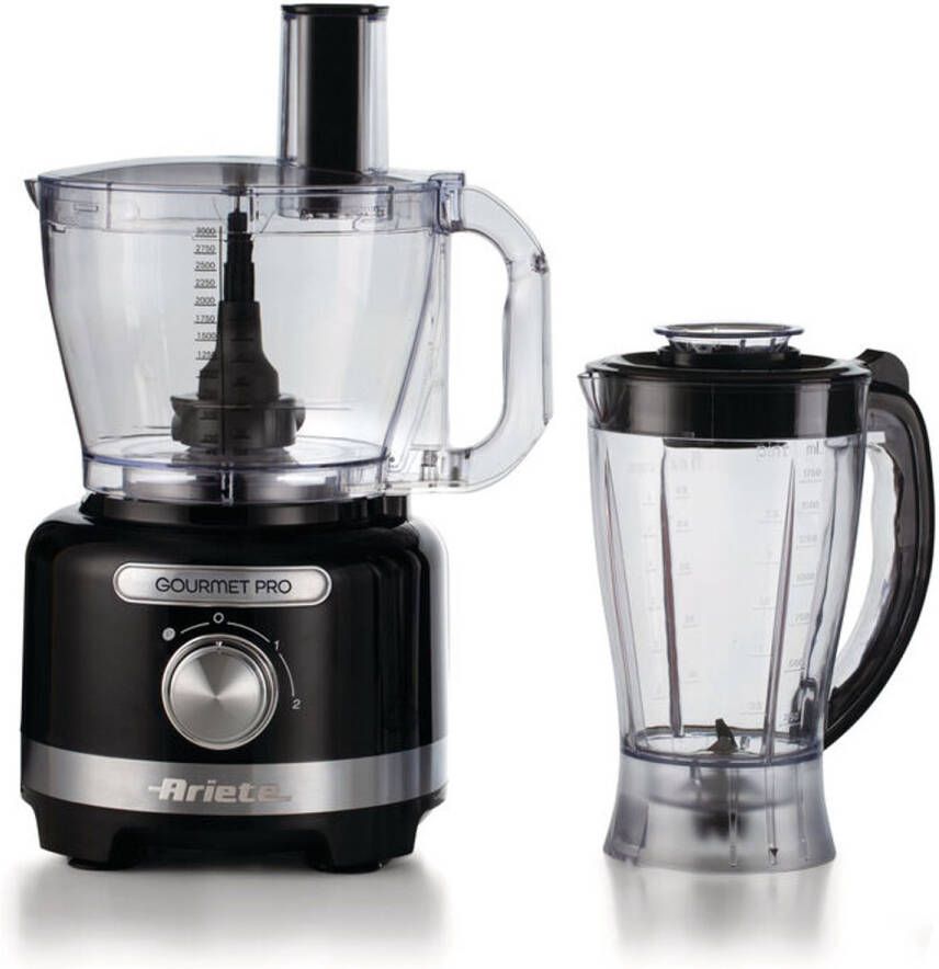 Ariete 1782 02 Moderna food processor keukenmachine hakmolen blender Zwart