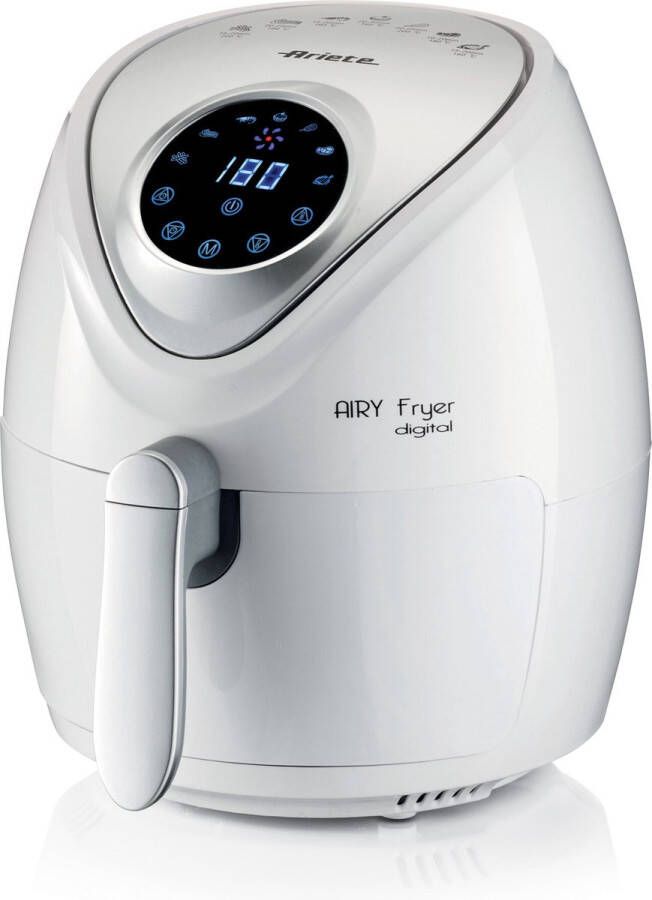 Ariete 4616 03 Enkel 2 6 l Vrijstaand 1300 W Heteluchtfriteuse Zilver Wit