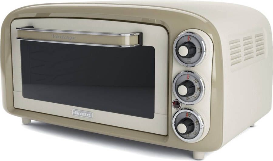 Ariete 979 03 Vintage Oven vrijstaand 18 Liter timer 1380 Watt Beige - Foto 1