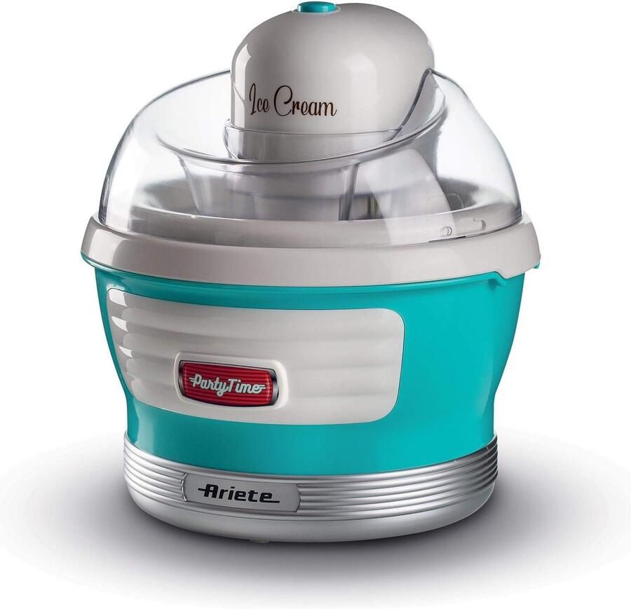 Ariete 0643 00 Party Time IJsmachine 1.5 liter inhoud blauw