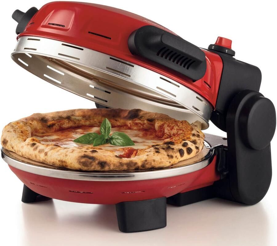 Ariete 0934 00 Pizzeria Gourmet pizzaoven tot 400°C Baktijd 3 minuten voor calzone focaccia of pizza incl spatels