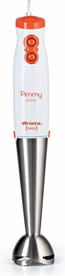 Ariete 881 Pimmy Mixer plunjer 200 W 2 snelheden Wit en metaal